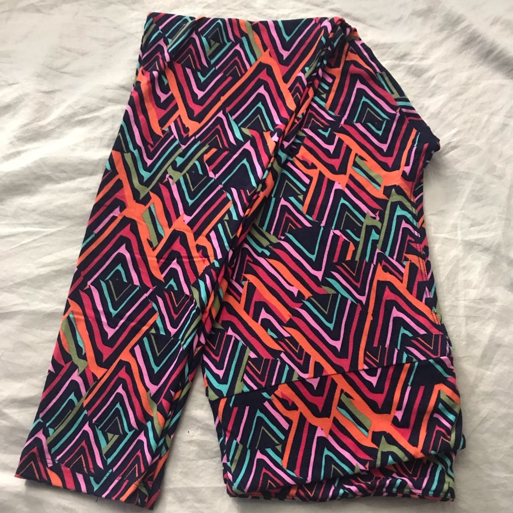 LLR brand new multicolored TC leggings
